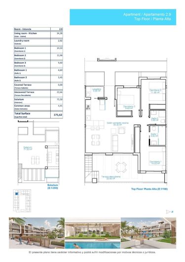 Image No.14-3 Bed Apartment for sale
