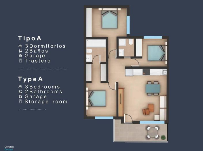 Image No.13-3 Bed Bungalow for sale