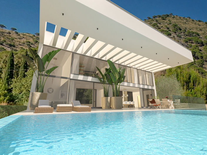 Image No.1-Villa de 5 chambres à vendre à Mijas