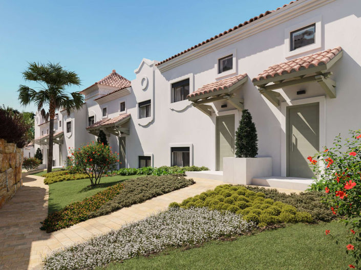 Image No.1-Maison de ville de 3 chambres à vendre à Estepona