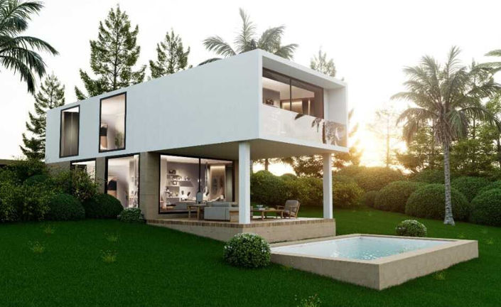 Image No.2-Villa de 4 chambres à vendre à Estepona