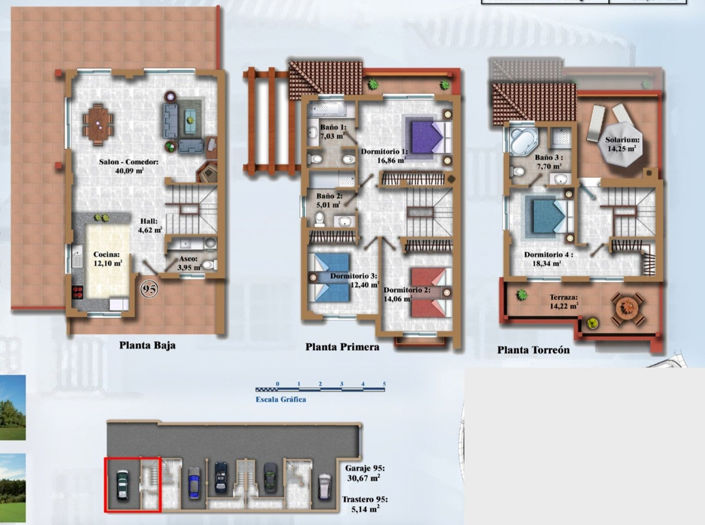 Image No.47-4 Bed Townhouse for sale