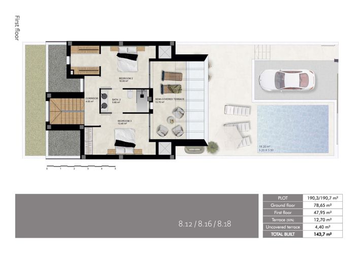 Image No.15-3 Bed Property for sale