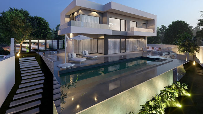 Image No.2-Villa de 5 chambres à vendre à Riviera del Sol