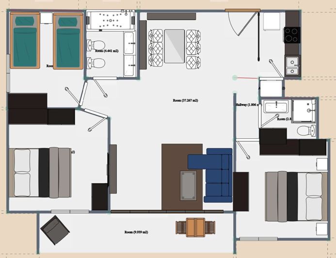 Image No.43-3 Bed Penthouse for sale