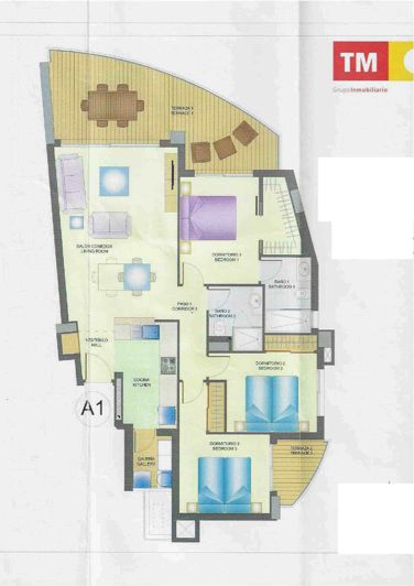 Image No.37-3 Bed Apartment for sale