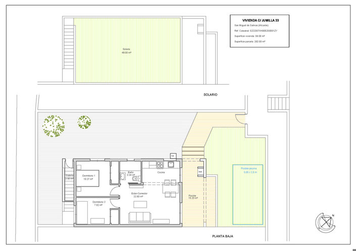 Image No.3-Bungalow de 2 chambres à vendre à Villamartin