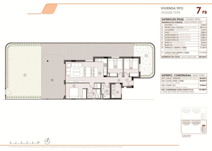 Image No.20-3 Bed Apartment for sale