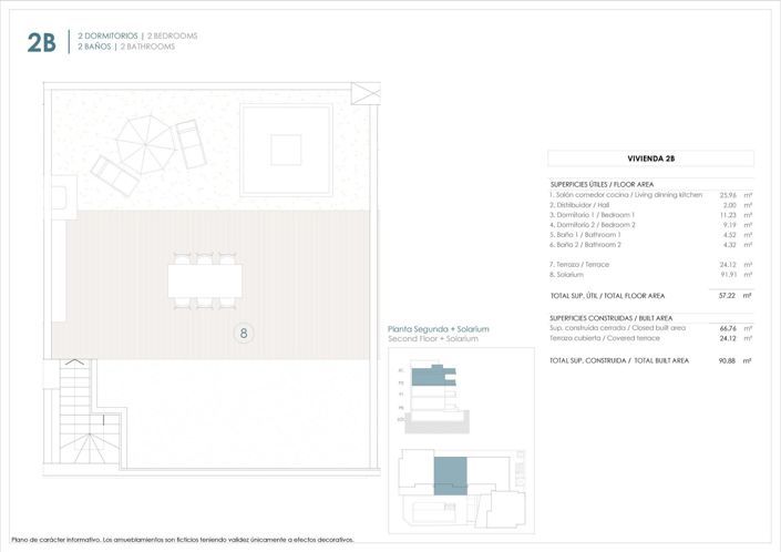 Image No.8-2 Bed Penthouse for sale