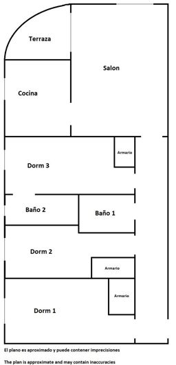 Image No.35-3 Bed Apartment for sale