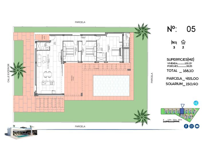 Image No.49-3 Bed Bungalow for sale