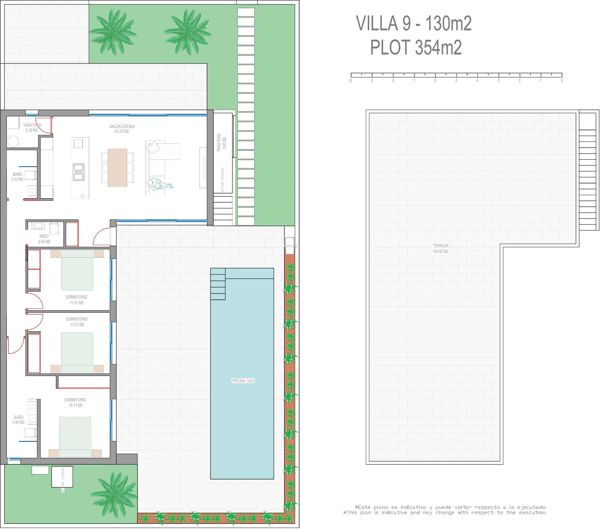 Image No.45-3 Bed Bungalow for sale