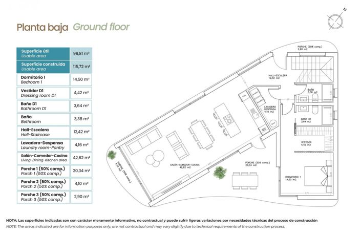 Image No.20-3 Bed Bungalow for sale