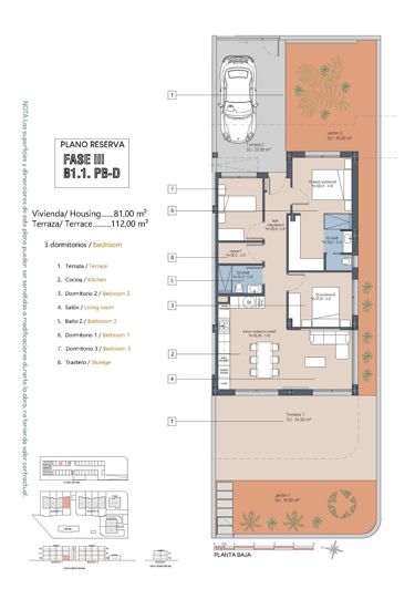 Image No.25-3 Bed Apartment for sale