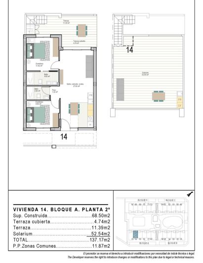 Image No.22-2 Bed Penthouse for sale