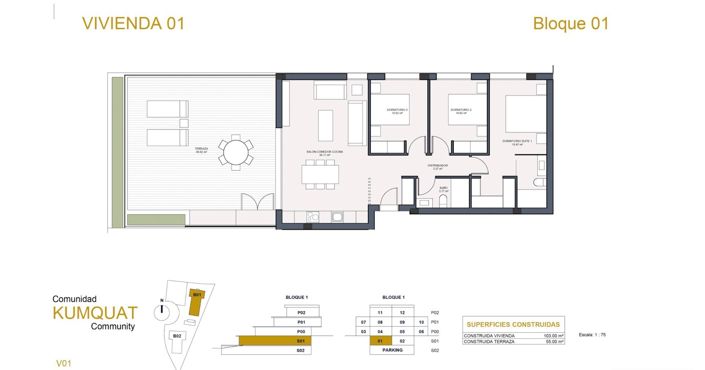 Image No.38-3 Bed Apartment for sale