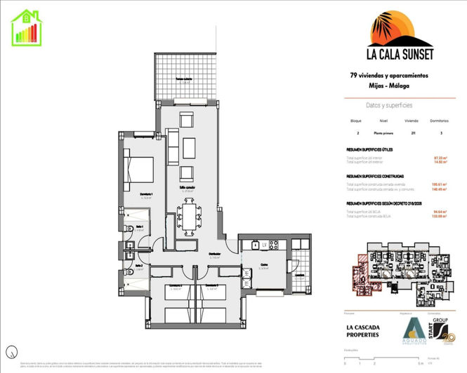Image No.5-3 Bed Apartment for sale