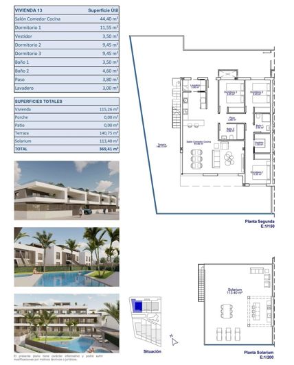 Image No.12-3 Bed Apartment for sale