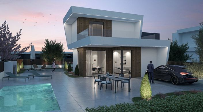 Image No.4-Bungalow de 3 chambres à vendre à Condado de Alhama