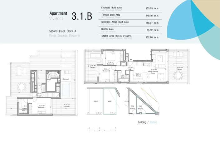 Image No.22-3 Bed Apartment for sale
