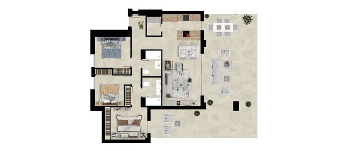 Image No.19-3 Bed Apartment for sale