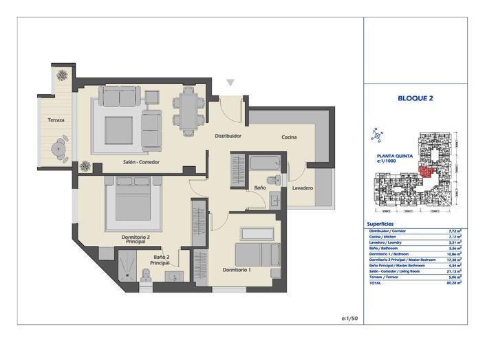 Image No.12-2 Bed Apartment for sale