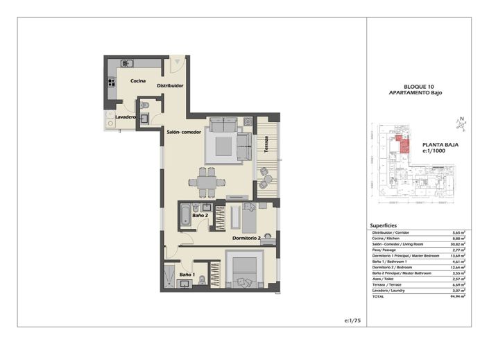 Image No.24-2 Bed Apartment for sale