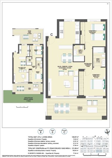 Image No.18-2 Bed Villa for sale