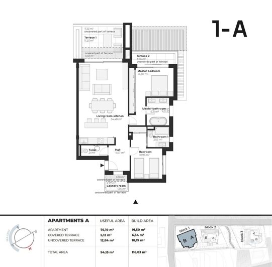 Image No.18-2 Bed Apartment for sale