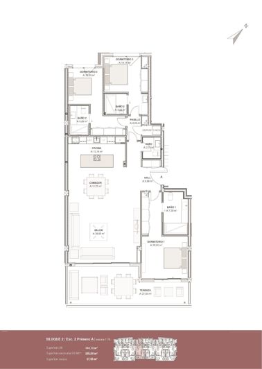 Image No.11-3 Bed Apartment for sale