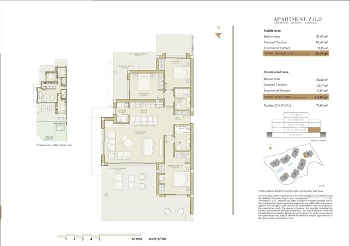 Image No.11-3 Bed Apartment for sale