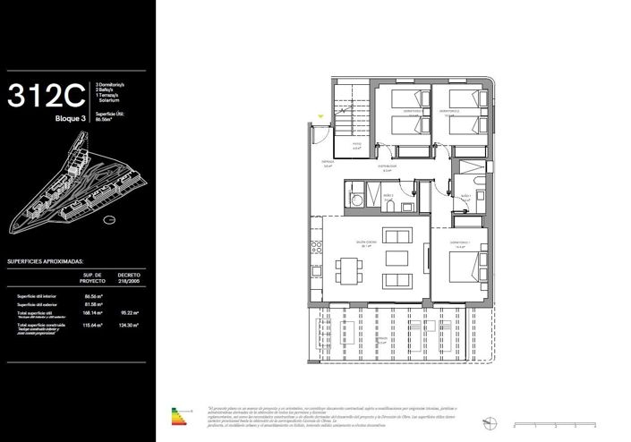 Image No.16-3 Bed Apartment for sale