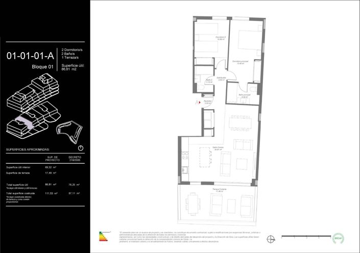 Image No.12-2 Bed Apartment for sale