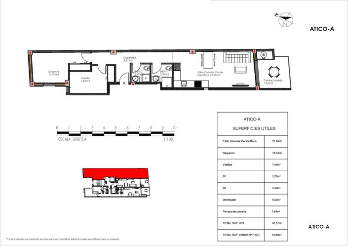 Image No.21-2 Bed Penthouse for sale