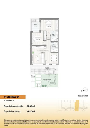 Image No.34-2 Bed Bungalow for sale