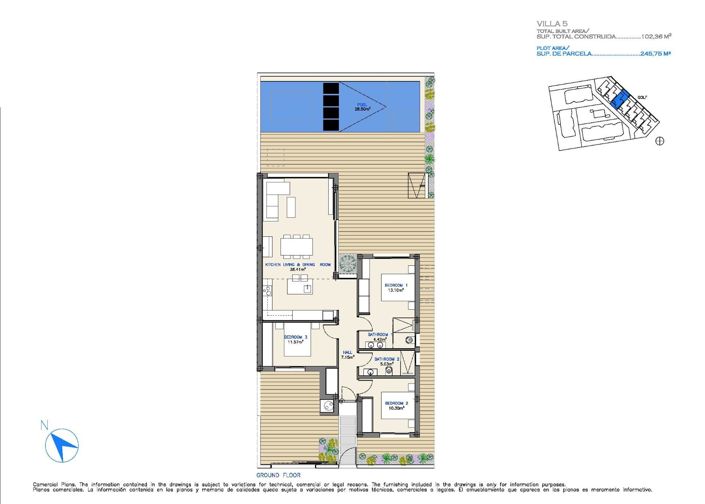 Image No.11-3 Bed Villa for sale