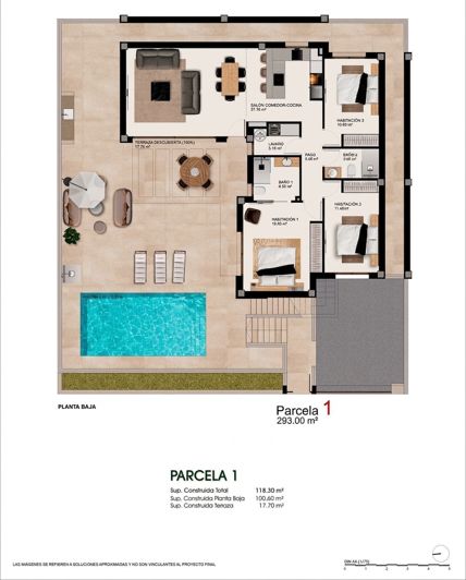 Image No.2-3 Bed Villa for sale