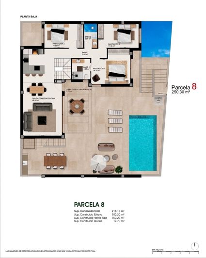Image No.2-3 Bed Villa for sale