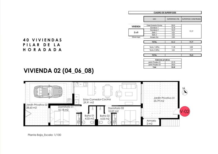 Image No.25-Propriété de 2 chambres à vendre à Pilar de la Horadada