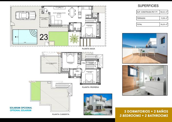 Image No.3-3 Bed Villa for sale
