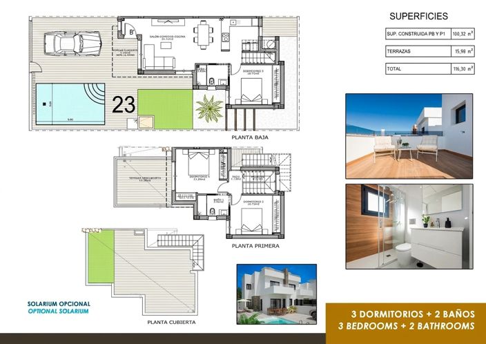 Image No.3-3 Bed Villa for sale