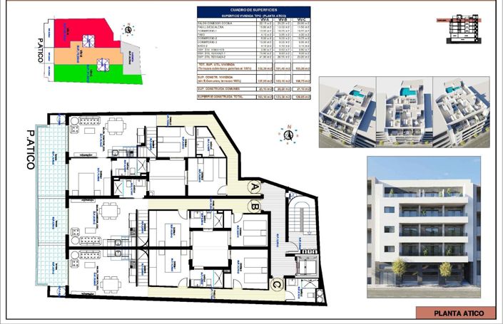 Image No.12-3 Bed Apartment for sale