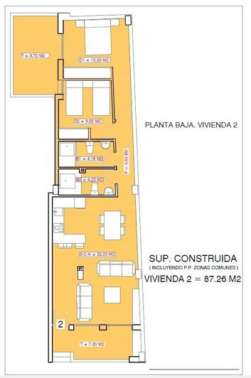 Image No.17-2 Bed Apartment for sale