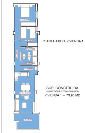 Image No.17-Penthouse de 2 chambres à vendre à Torrevieja