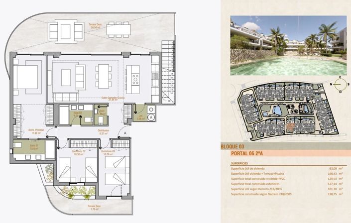 Image No.43-3 Bed Apartment for sale