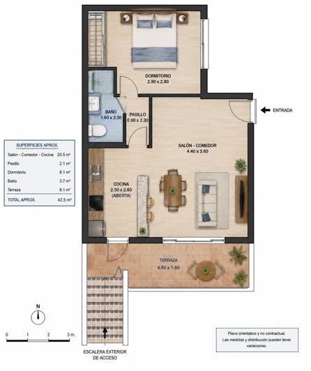 Image No.26-1 Bed Bungalow for sale