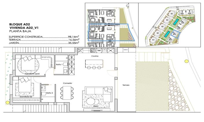 Image No.16-2 Bed Bungalow for sale