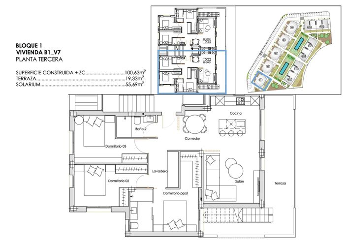 Image No.15-3 Bed Penthouse for sale
