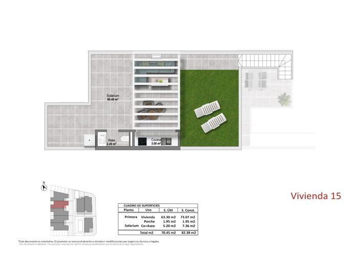 Image No.6-Bungalow de 2 chambres à vendre à Pilar de la Horadada