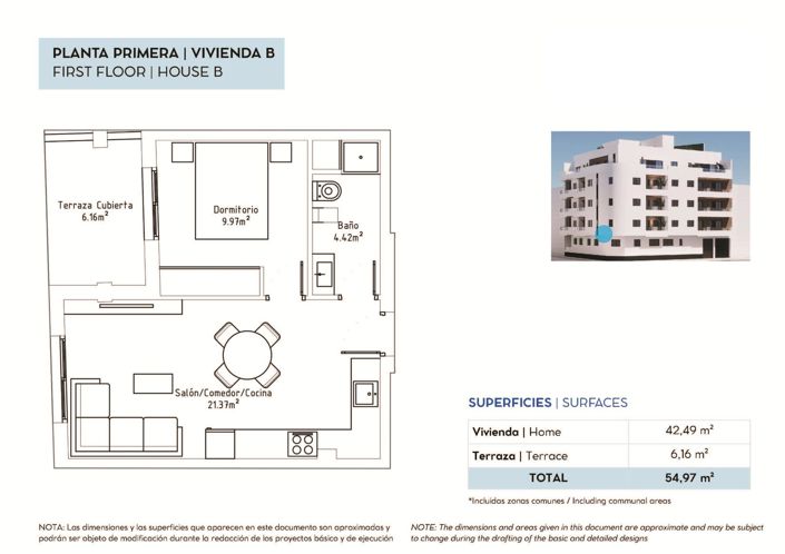Image No.22-Appartement de 1 chambre à vendre à Torrevieja